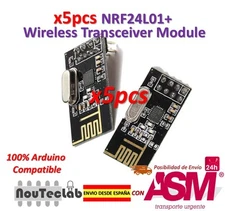 5pcs NRF24L01+ 2.4GHz Wireless Transceiver Module For Arduino Microcontroller