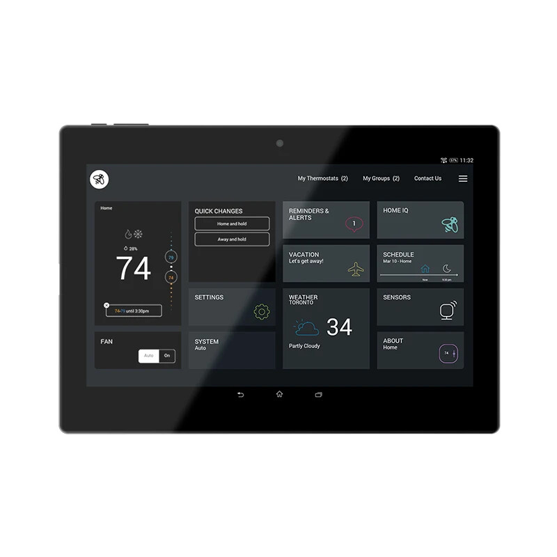 Smart Home Automation 10 Inch Touch Screen Display RK3568 2GB+32GB Android Panel-image