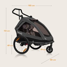 Remorque De Vélo Coupler Vélo Attache-remorque Adaptateur De Montage