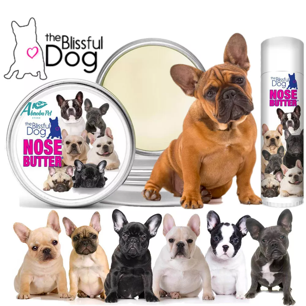 French Bulldog Blissful Dog Nose Butter Tube or Tin Rough Dry