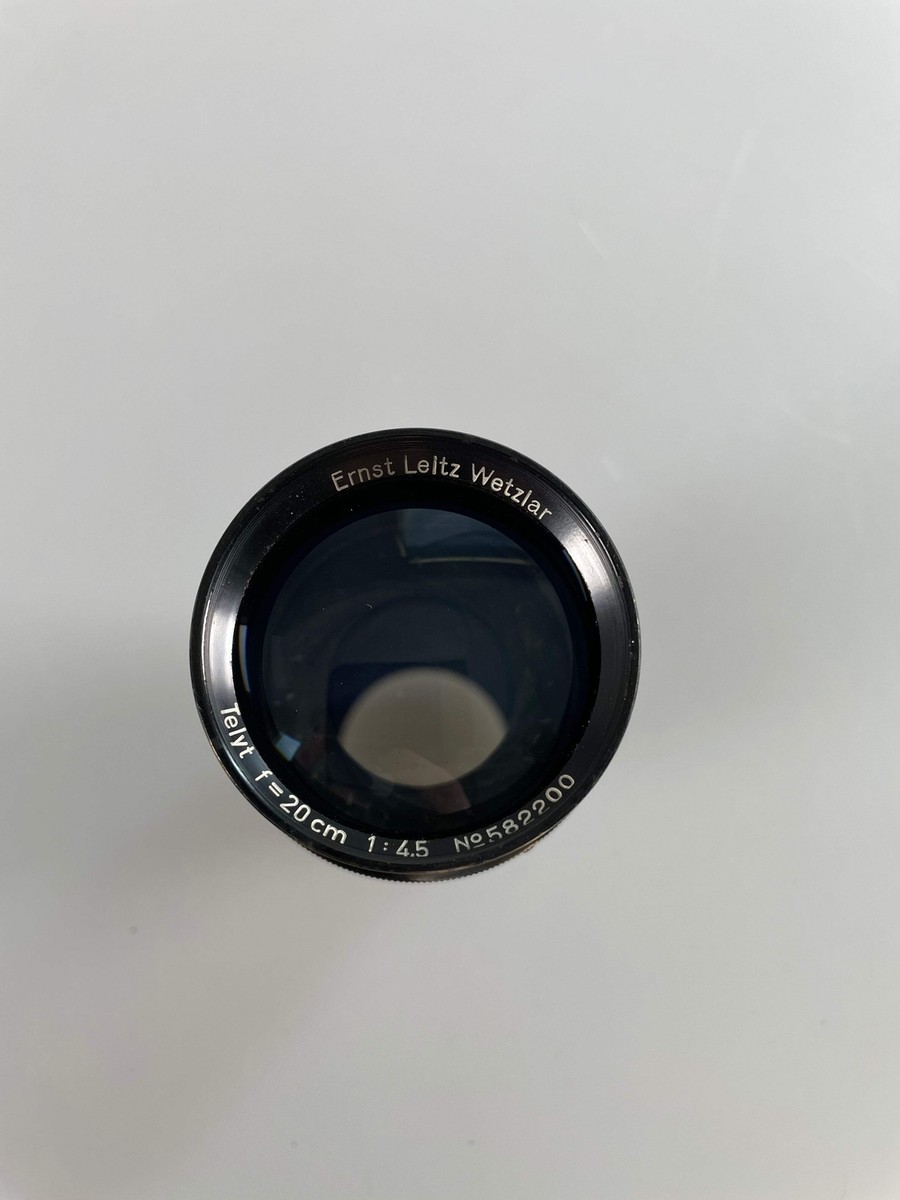Leica 20cm F4.5 Telyt Ernst Leitz Wetzlar 200mm LTM Screw Leica 20cm F4.5 Telyt Ernst Leitz Wetzlar 200mm LTM Screw