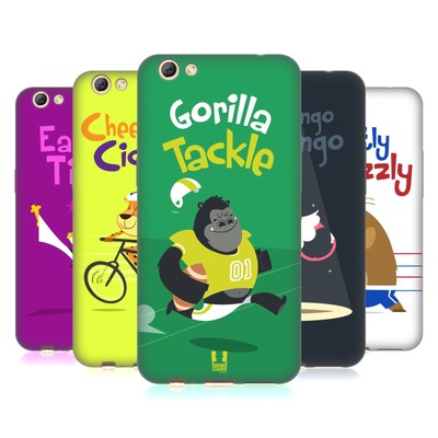 HEAD CASE DESIGNS ANIMAL ATHLETES SOFT GEL CASE FOR OPPO PHONES