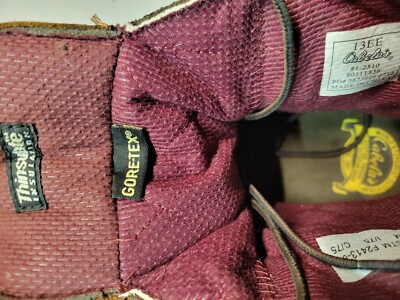 Doublure De Chaussure De Chasse Cabela's Gore Tex Isolée, Verte, Homme Taille 13 (neuve Sans étiquette)