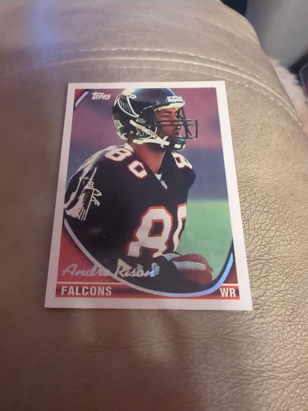 1994 Topps Special Effects Atlanta Falcons Football Card #80 Andre Rison