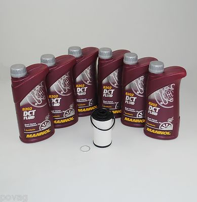 6L Mannol Getriebeöl Automatik Öl mit Filter passend für DSG Getriebe