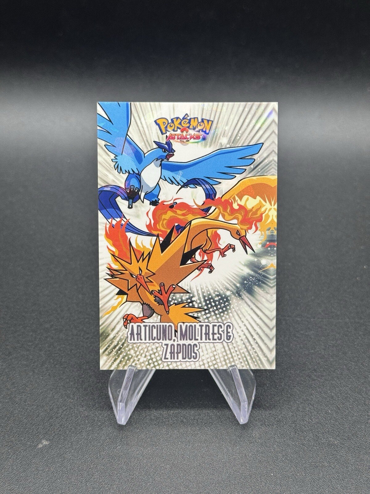 Articuno Zapdos Moltres Cracked Ice Holo Pokemon 2024 Database Attacks Kanto