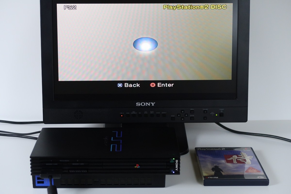 PlayStation2 - PlayStation2 プレステ2 SCPH-50000 NB PS2 Playstation 2 Console SCPH-50000 NB Midnight Black