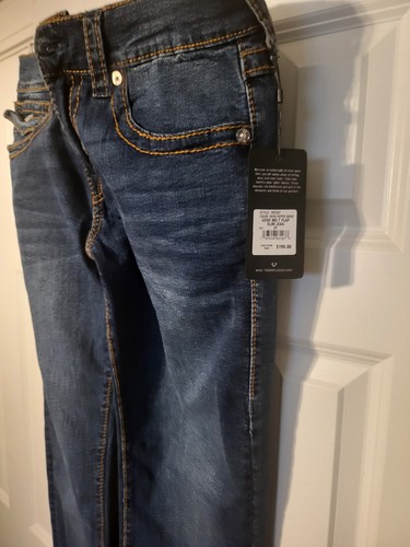 TRUE RELIGION MENS Regular Fit Ricky JEANS SIZE 38. Great Christmas Gift - Picture 2 of 5