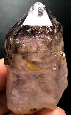 74g 1PC  Diamond Grade ! Super Seven Skeletal Amethyst Quartz Crystal   Y778