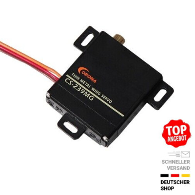   Corona CS-239MG Metall Flächenservo 22,0g 4,6kg 0,15sec 4.8V-6,0V Servo