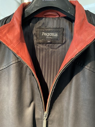 Pegasus Mens Leather Jacket let for 