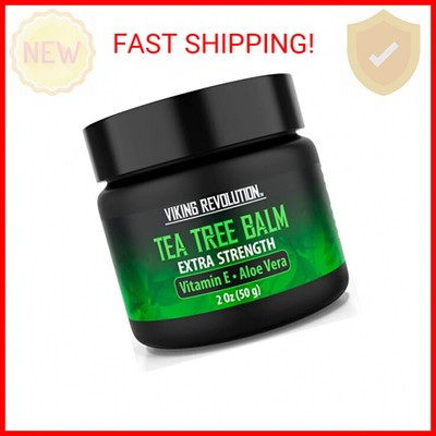 Viking Revolution Tea Tree Oil Cream - Super Balm Athletes Foot Cream - for Ecze