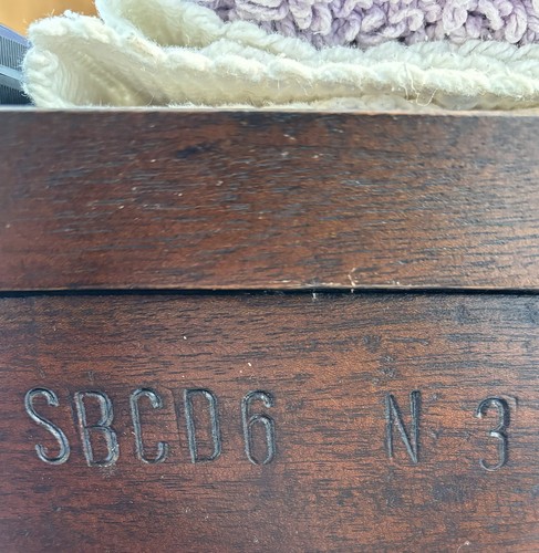 Solid Mahogany wood ‘Satin Furniture’ chest of drawers table tallboy tall boy - Picture 15 of 16