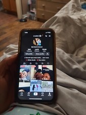 iPhone XR with Tiktok Installed