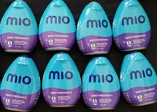 8 MIO Liquid Water Enhancer Berry Pomegranate Drink 0 Calorie Squeeze Mix Juice