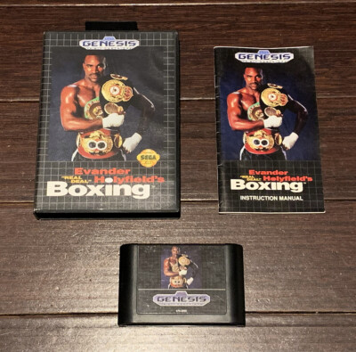 Jeu Sega Mega Drive – Evander Holyfield's Boxing