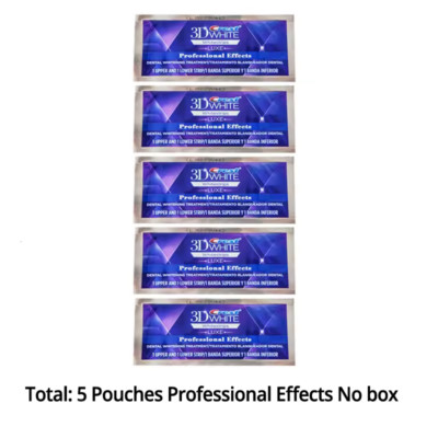3D Weiß Zähne Whitestrips Luxe   Professionelle Bleaching-Streifen, 10/20 Behand