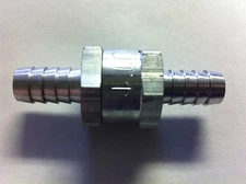 One way Check valve Non Return Inline for Gas or Diesel fuel 3/8"" 10mm 