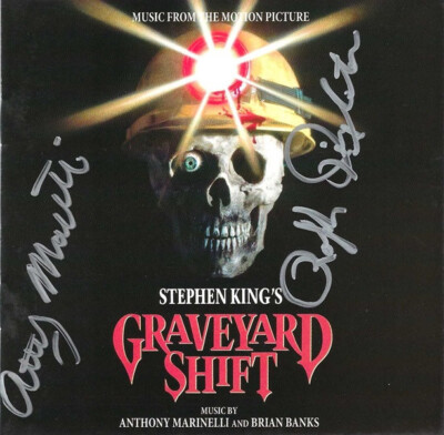 Steven King: Graveyard Shift (1990) Complete Score CD / signed by 2 Composers!!