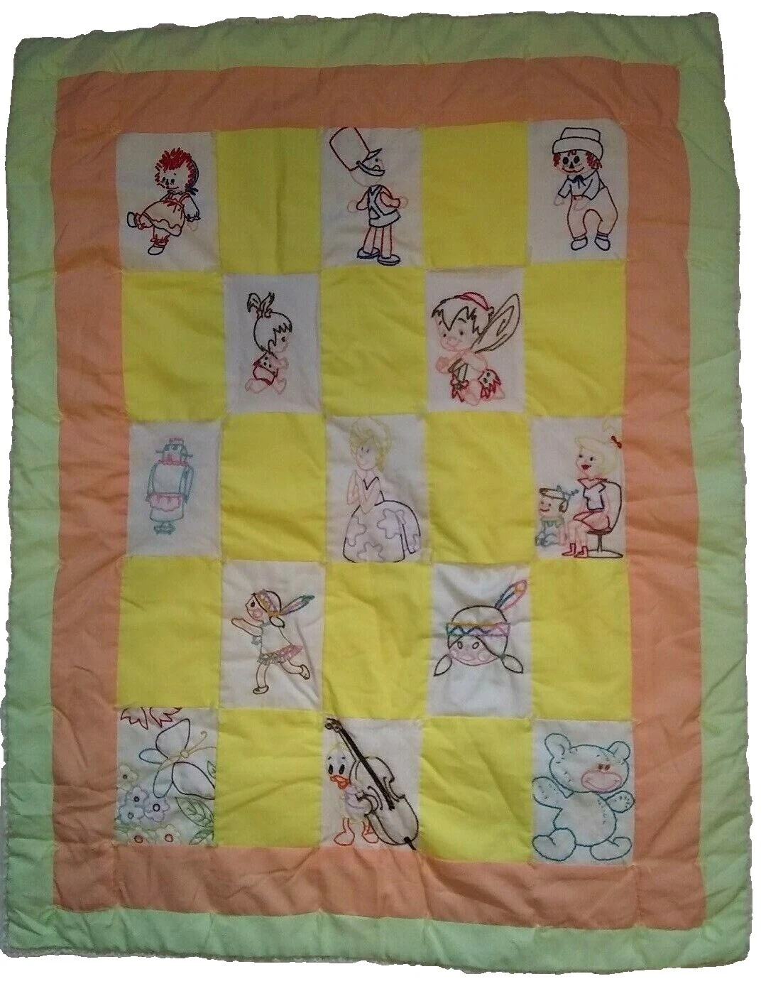 Mezcla de algodón Handmade Unisex Ropa de cama de vivero