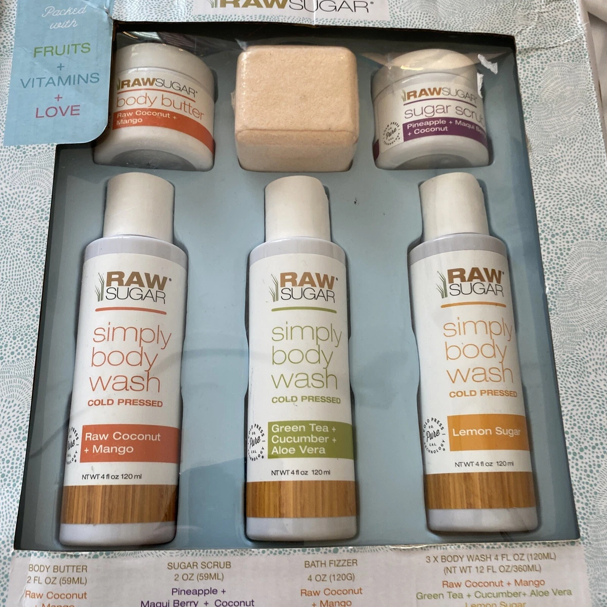Raw sugar 2024 body wash