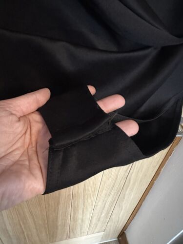Brandneu mit Etikett UK 20 Boohoo Schwarz Body Partykleidung mit Vollstretch - Bild 6 von 8