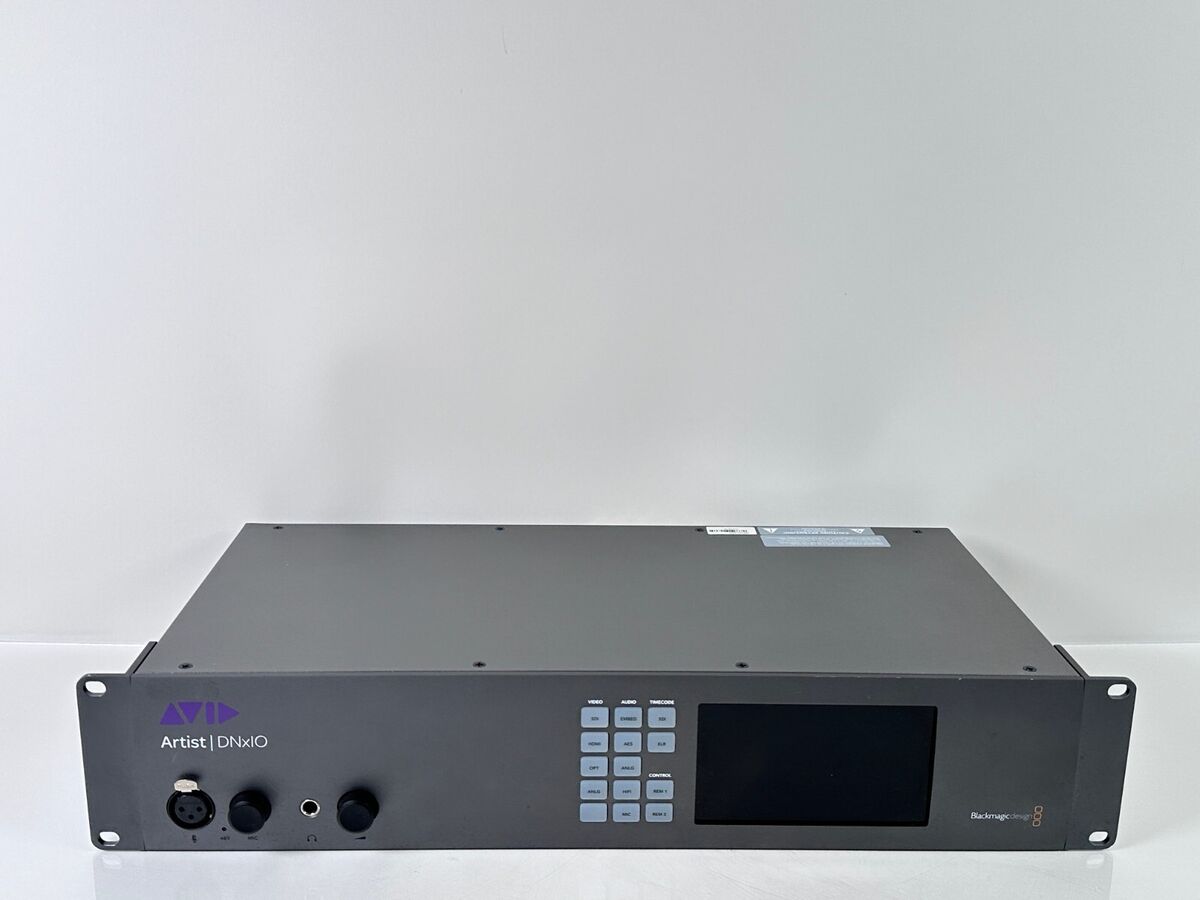 Blackmagic Design Avid Artist DNxIO Professional Video I/O Blackmagic Design Avid Artist DNxIO Professional Video I/O