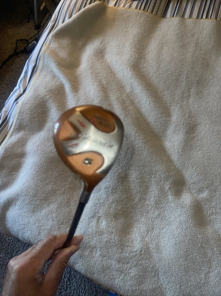 Club de golf para diestros Rawlings 5 madera aleación de titanio 21* bajo par grafito Foto 3 de 4