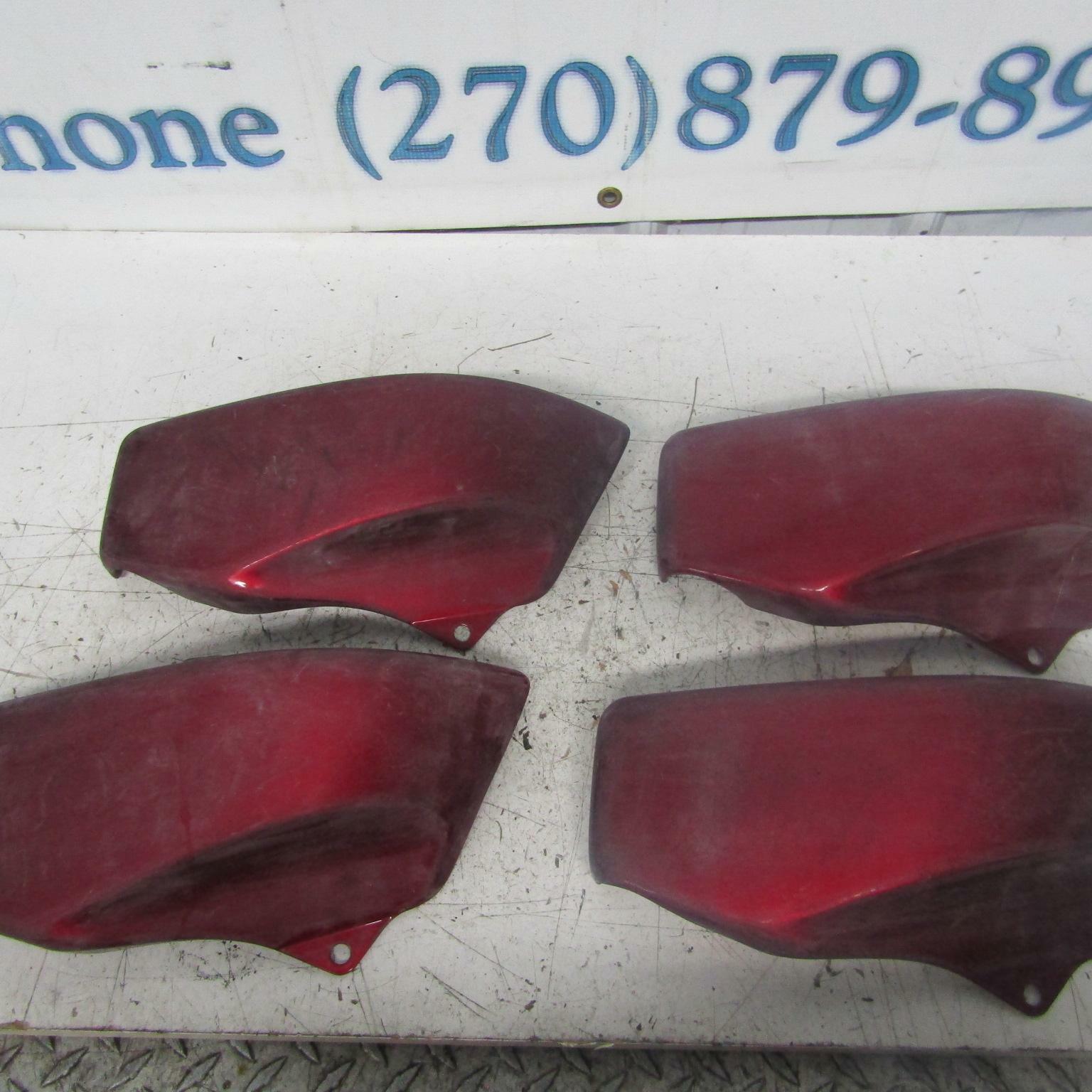 2002 HONDA VTX1800S OEM RED RIGHT SIDE COVER PANEL COWL FAIRING eBay