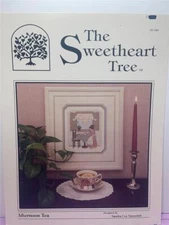 THE SWEETHEART TREE Counted Cross Stitch Chart Pack AFTERNOON TEA SV-029