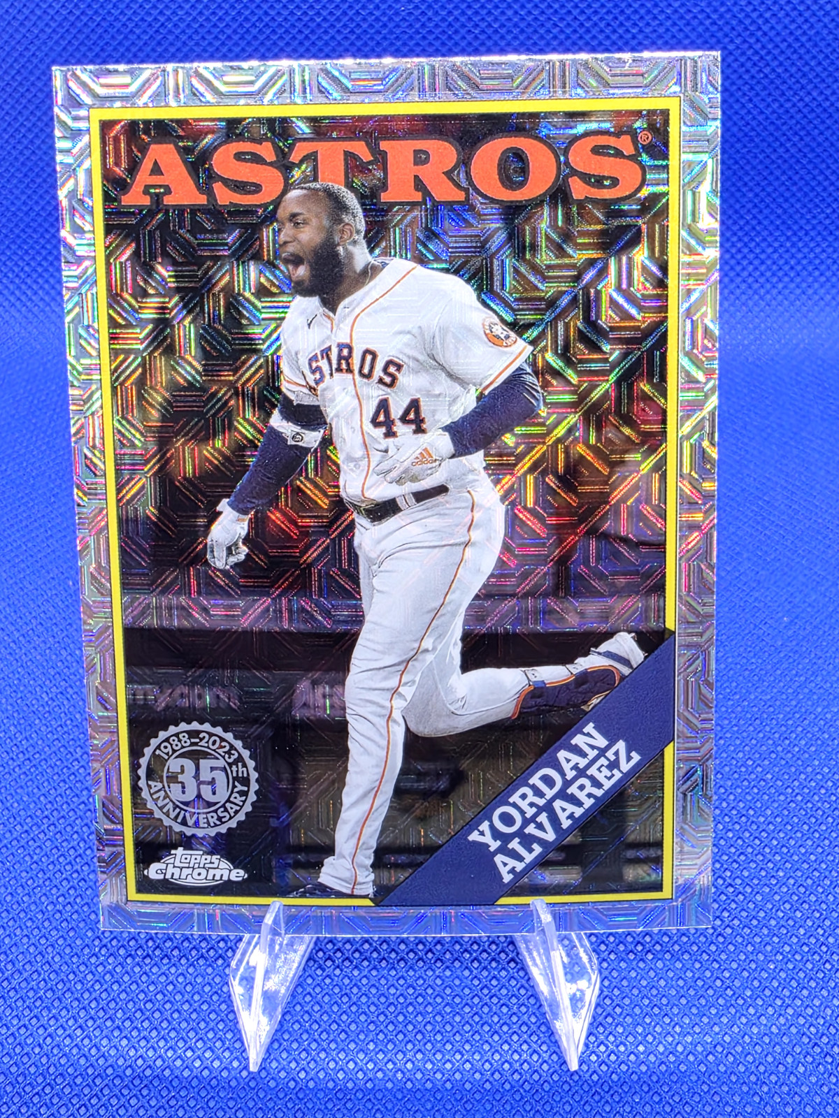 2023 Topps Series 1 1988 Topps Chrome Silver Pack Yordan Alvarez #T88C-82 Astros