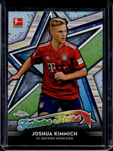 2018 Topps Chrome Bundesliga Joshua Kimmich Future Stars #FS-JK Bayern Munchen