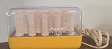 Vintage Clairol Style Setter C-14 Hot Rollers Electric Curlers With Clips