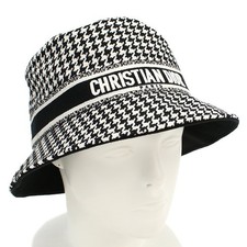 Dior Christian Dior D BOBBY Bob Hat Logo Bucket Hat 35PDP923 X130 933 Black Whit