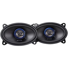 Autotek Street Machine 200W 4 x6 in. 2 Way Car Audio Coaxial Speakers, Pair