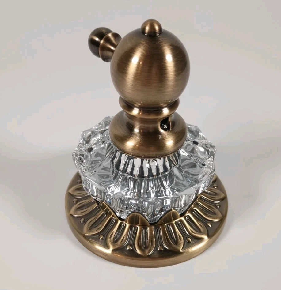 Gancho para bata Baldwin 3645-030 Estate Peyton vidrio de latón pulido Foto 2 de 4