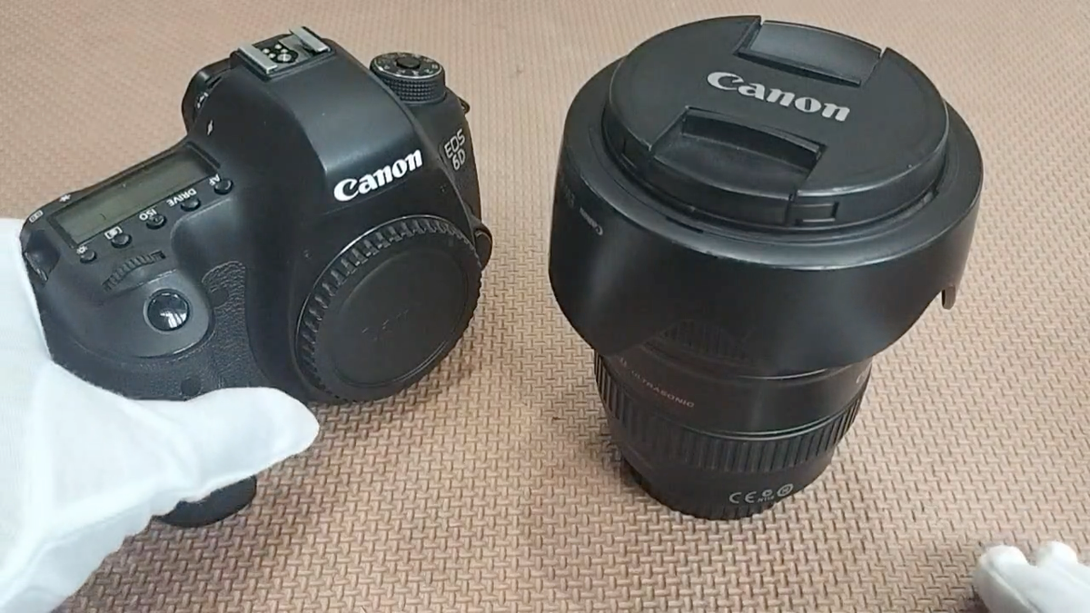 ⏯️[NEAR MINT w/Box] Canon EOS 6D Canon Zoom Lens EF 24