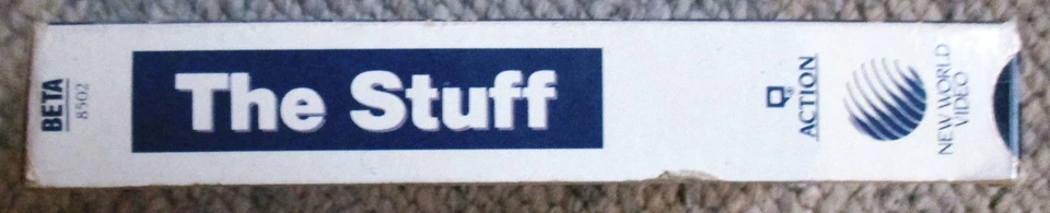 The Stuff BETA Videotape New World Video 1985 Horror Very Clean - Bild 3 von 4