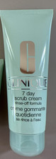 NEW 2025 Clinique 7 Day Scrub Cream Rinse-Off Formula 100ml/3.4oz Full freeship
