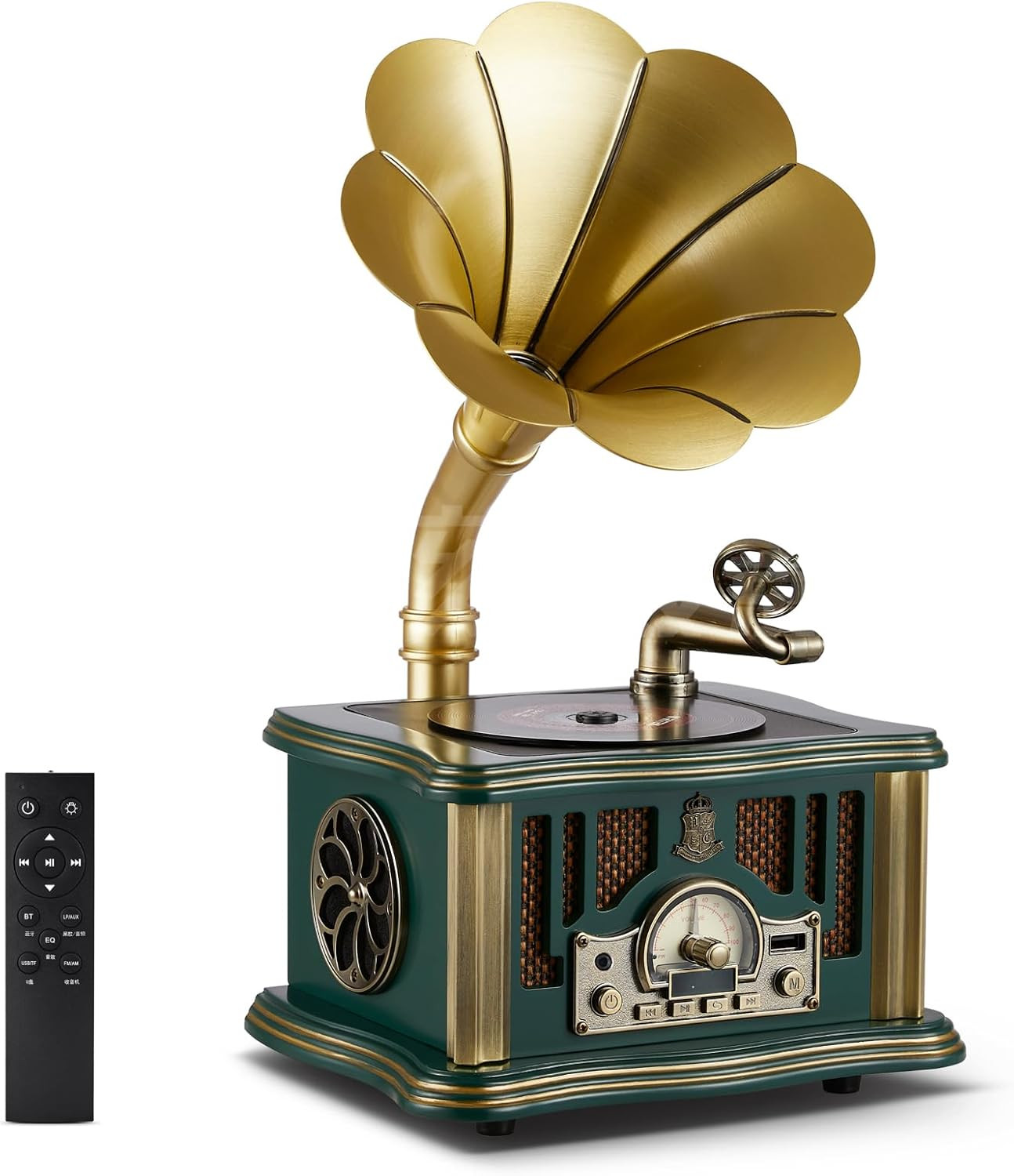 Bluetooth 53 Hifi Sound Usb Audio Decor Green