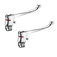 pair of sport brake levers aluminum silver DIA-COMPE bike brakes