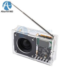 FM Radio Module DIY Kits mini FM Radio Receiver 3-5V Electronic Learning Kit
