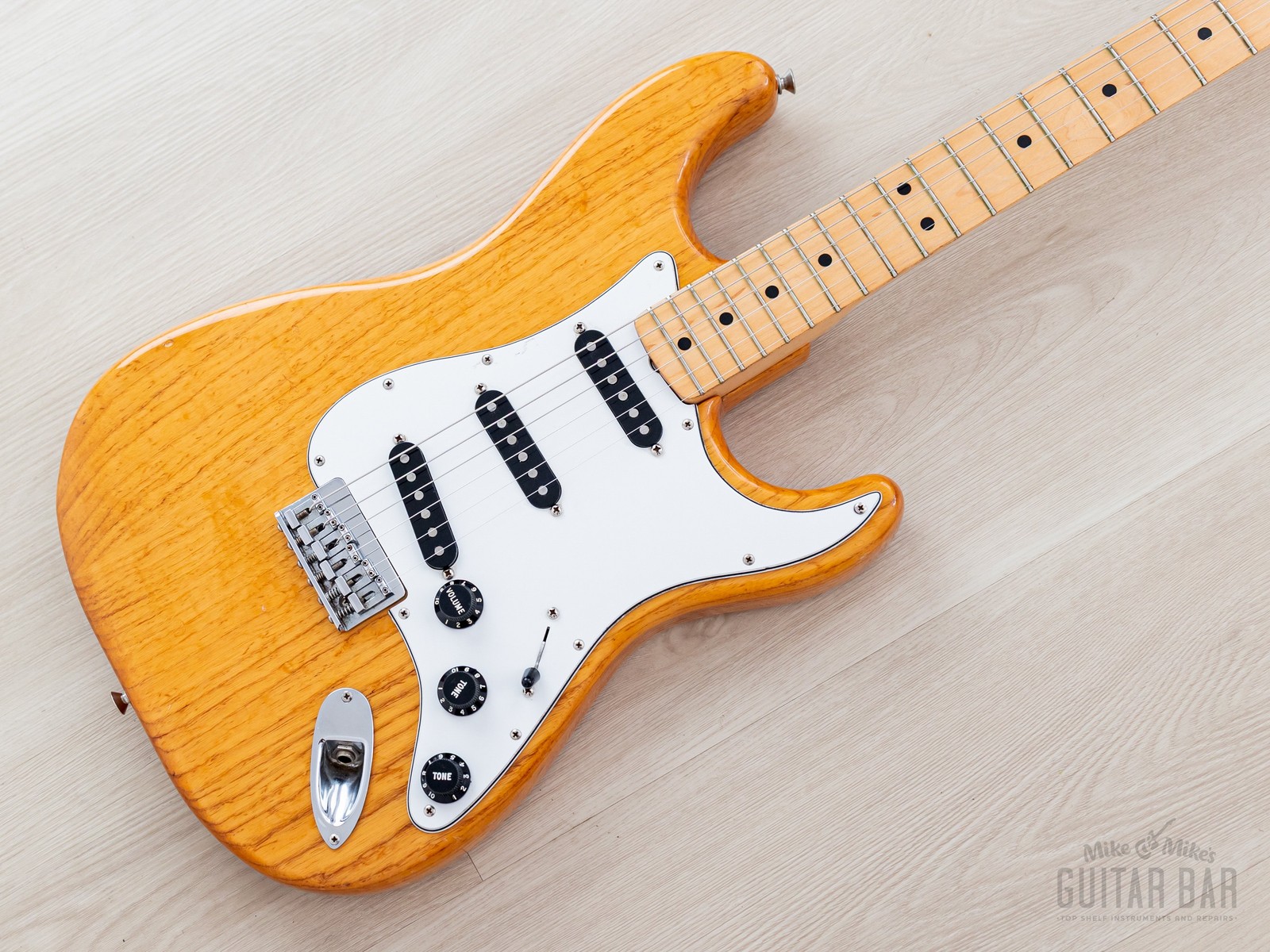 1979 Fender Stratocaster Hardtail Vintage Guitar Natural w /  Case, Featherweight