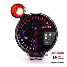 4 In1 Tachometer Gauge 5 Inch Car Water Oil Temp Tachometer Gauge Oil Pressure