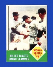 1963 Topps Set-Break #145 World Series Game 4 EX-EXMINT *GMCARDS*