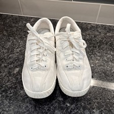 Tretorn Nylite Canvas Sneaker Womens Size 7.5 White Canvas Lace Up