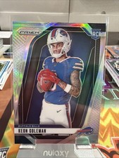 2024 Panini Prizm Keon Coleman Silver Prizm Image Variation #23 RC Buffalo Bills