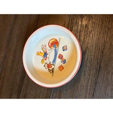 Tiffany  Co Tiffany Toys Bowl Baby Porcelain Vintage Rocking Horse ABC