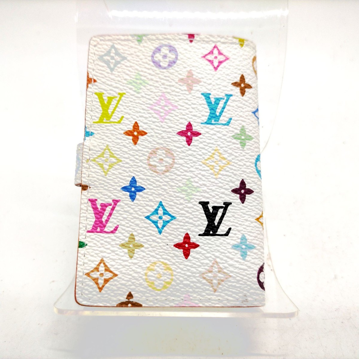LOUIS VUITTON 2014手帳 Louis Vuitton LV Diary Cover White Monogram MultiColor