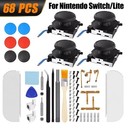 68in1 Repair Tool Kit for Nintendo Switch Joy Con 3D Analog Joystick Thumb Stick